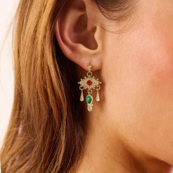   Boucles d'oreilles Syracuz Doré