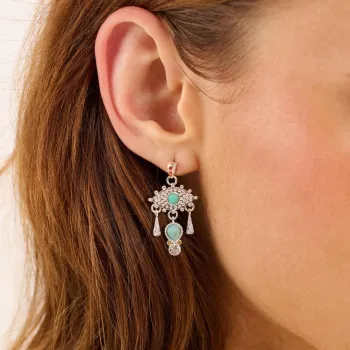 Boucles d'oreilles Syracuz Argenté