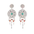 Boucles d'oreilles Paramor Argenté