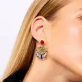   Boucles d'oreilles Nestie Indigo