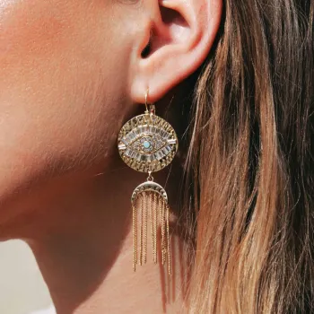   Boucles d'oreilles Mistik Doré