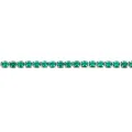 Bracelet Grace argent 925 zircons vert