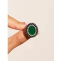 Bague Mirage - Onyx vert