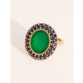 Bague Mirage - Onyx vert