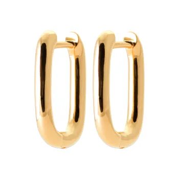 Boucles d'oreilles mini créoles Tess or