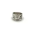 Bague effet froissé