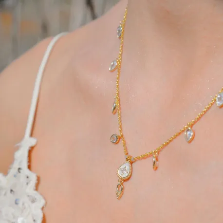 Collier Brandi Blanc