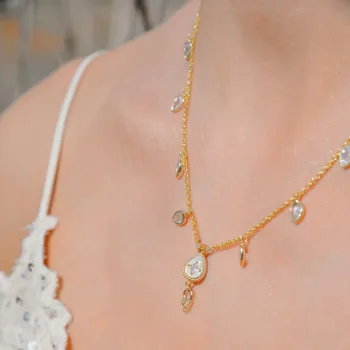 Collier Brandi Blanc