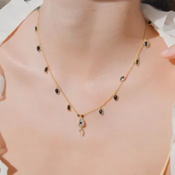 Collier Brandi Noir 