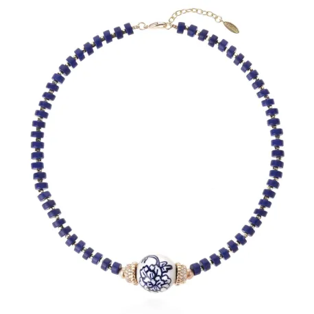 Collier Doudi Indigo