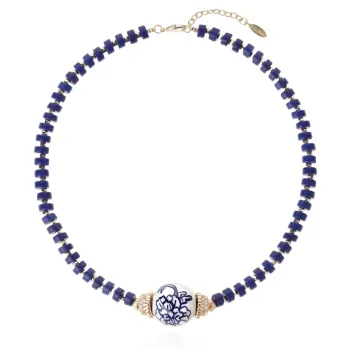 Collier Doudi Indigo 