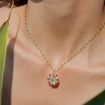 Collier Duardo Rose 