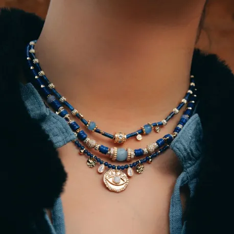 Collier Savaje Indigo 