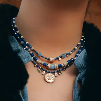 Collier Savaje Indigo 