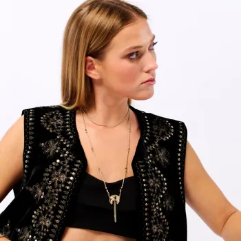 Collier Veyla Noir 
