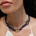 Collier Twinsy Bleu Klein 