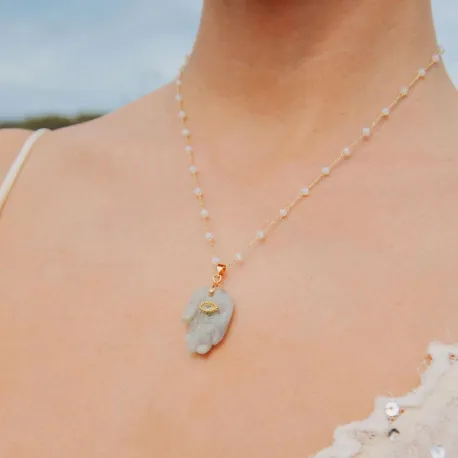 Collier Kika Blanc