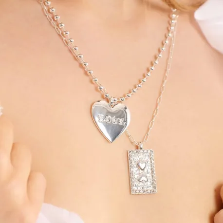 Collier Loveme Argenté 
