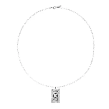Collier Messiah Argenté