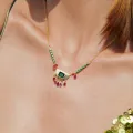 Collier Nikole Emeraude 