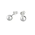 Boucle d'oreilles boule 6mm 