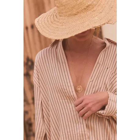 Collier long étoiles