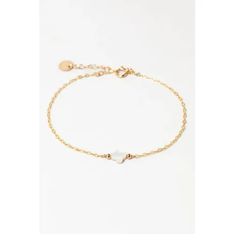 Bracelet swan étoile nacré