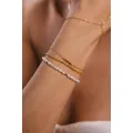 Bracelet grain de riz perle de culture