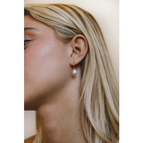 Moyennes créoles Stella or perle de culture 