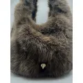 Grand sac effet fourrure PELLI 