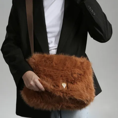 sac avec rabat FLAPELLI  moumoute