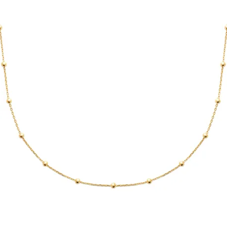 Collier éclat doré