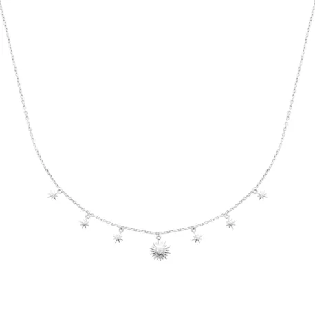 Collier éclat solaire argent