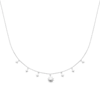 Collier éclat solaire argent