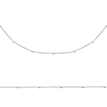 Collier petites billes d'argent 